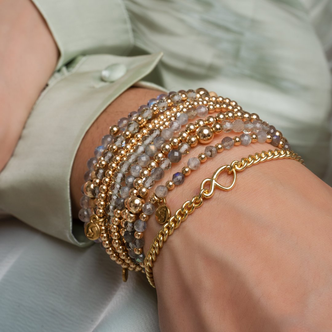 Inspiratie foto van de armbanden van Sparkling Jewels in goud