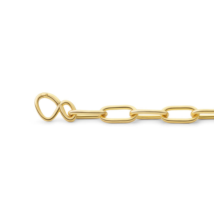 Long link bracelet Gold Plated | Sparklinks