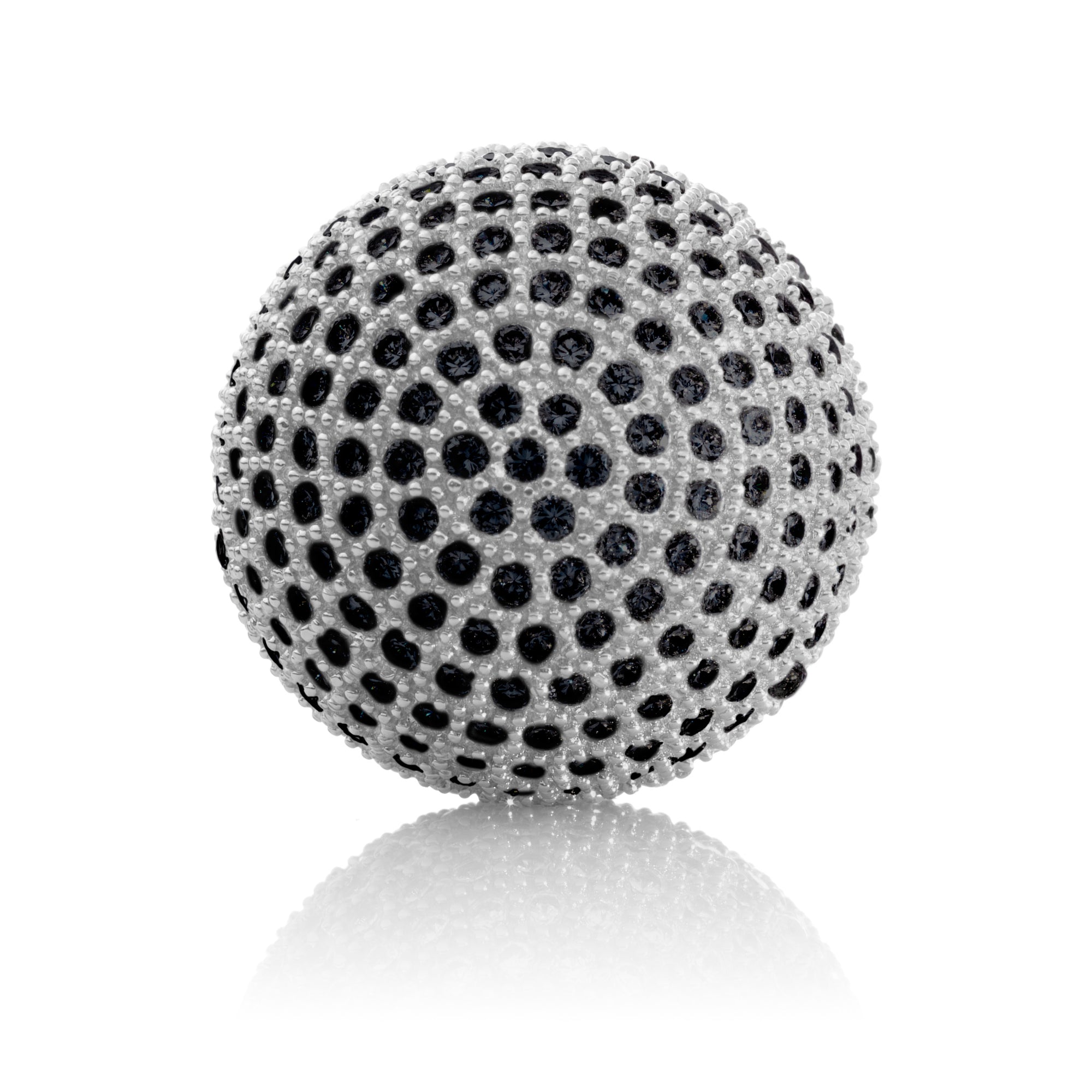 Polaris Zilver Black - 14mm - Sparkling Jewels