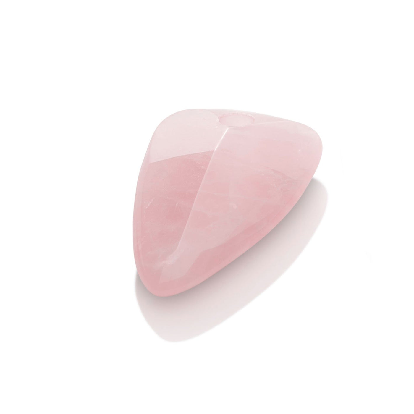 Rose Quartz Edge Mini Necklace Gemstones