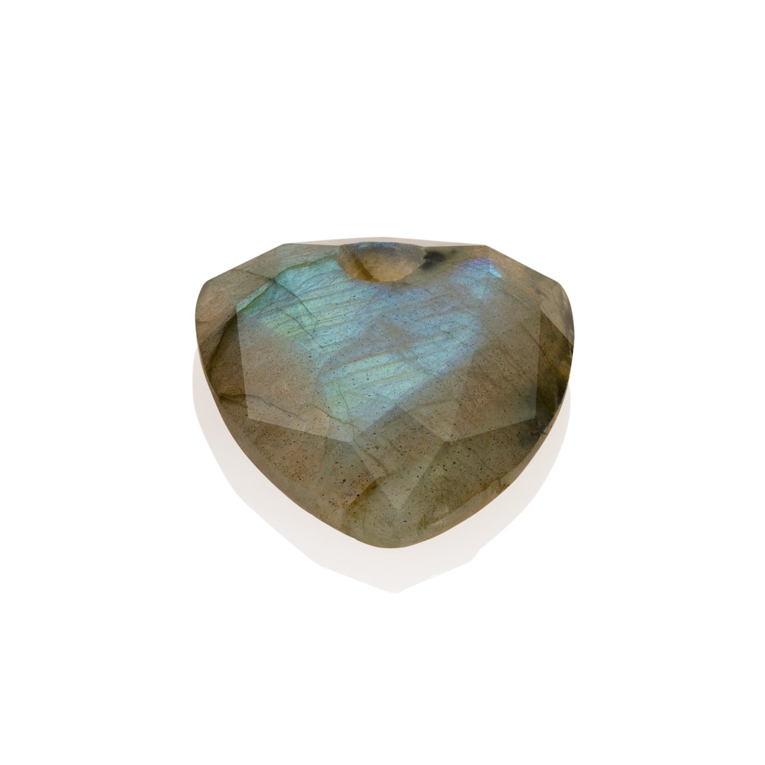 Labradorite Trillion Cut ketting edelsteen