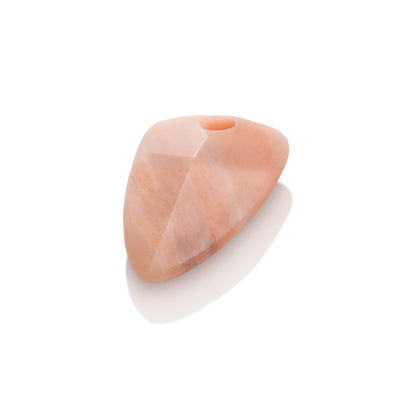 Peach Rhodonite Edge Mini Necklace Gemstones