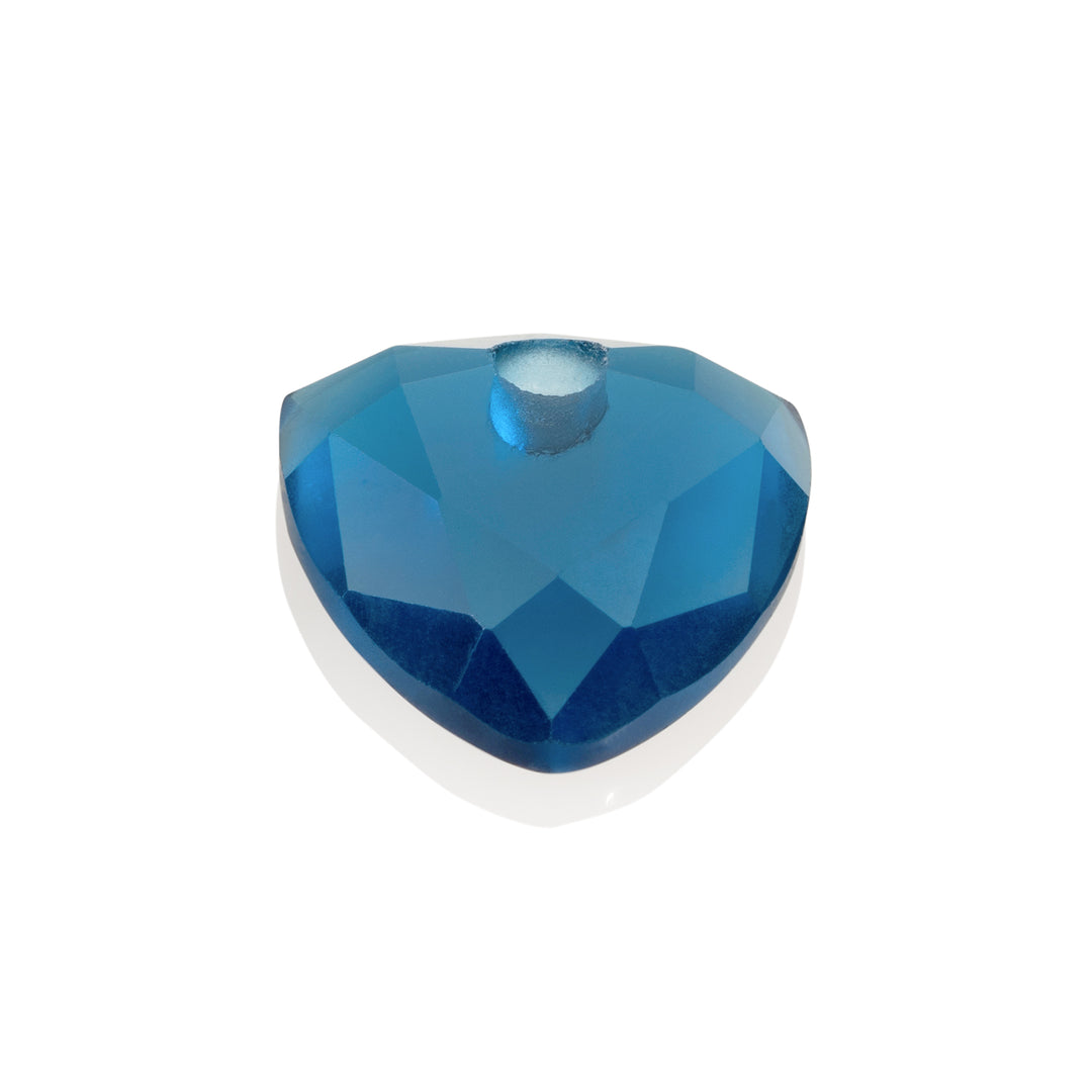 Topaz Quartz Trillion Cut Necklace Gemstones