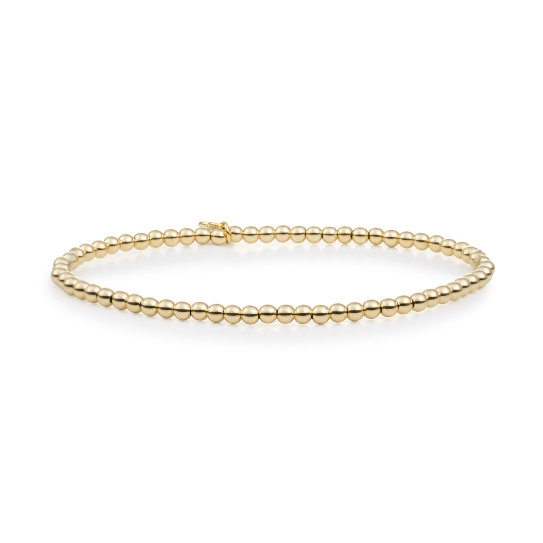 Saturn gouden armband - 3mm - Sparkling Jewels