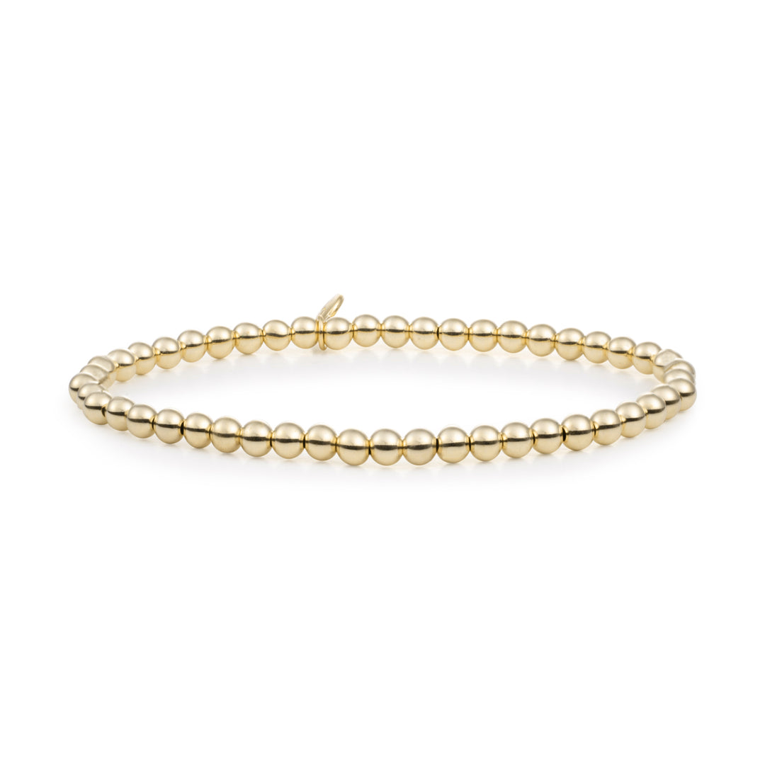 Saturn gouden armband - 4mm - Sparkling Jewels