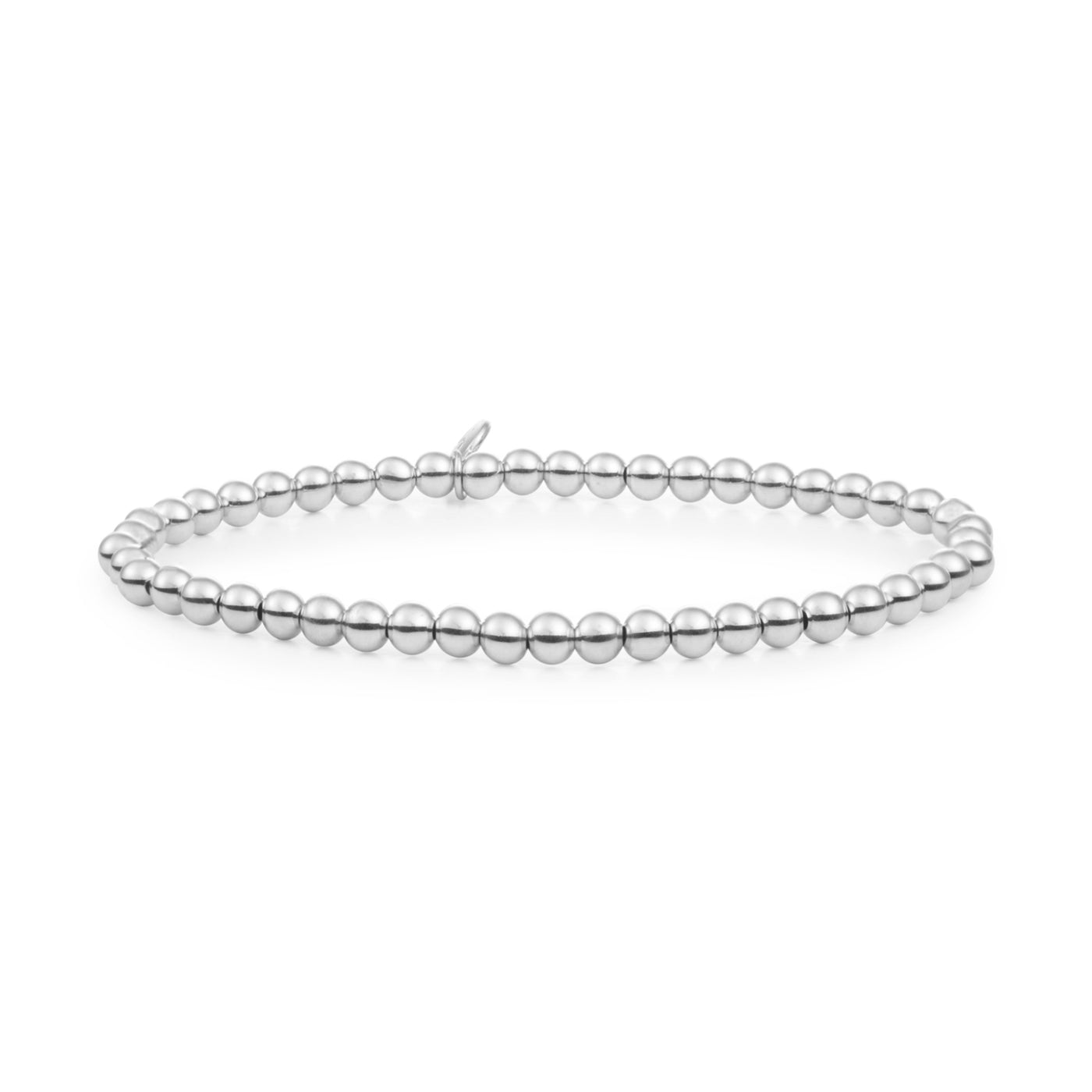 Saturn zilveren armband - 4mm - Sparkling Jewels