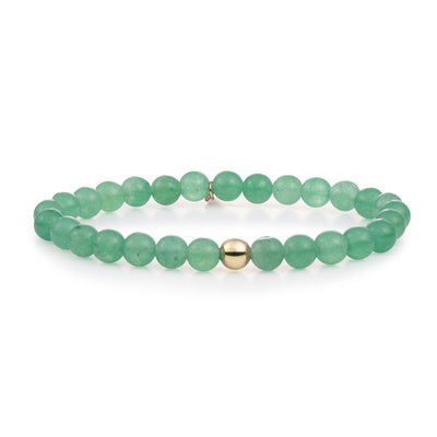 Gouden armbanden met edelsteen kralen voor dames van Sparkling Jewels #kleur_goud
