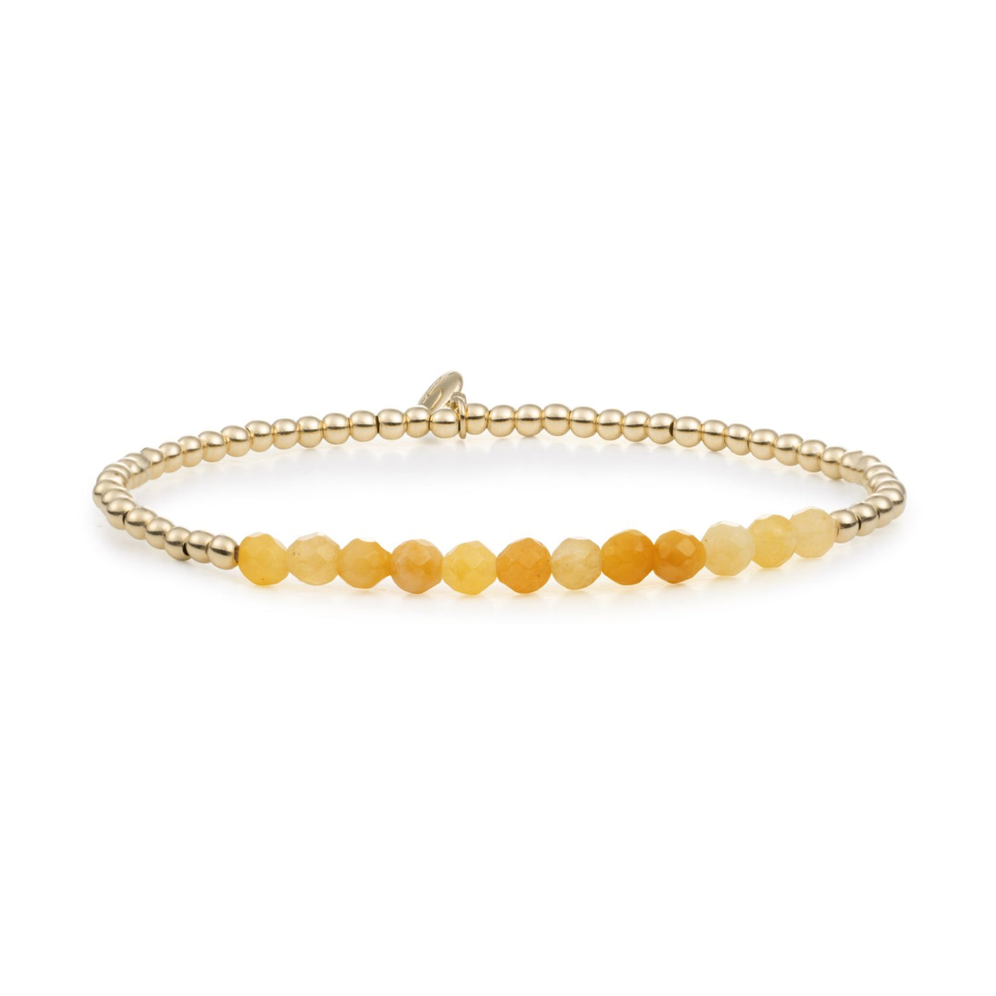 Yellow Jade Universe Bracelet