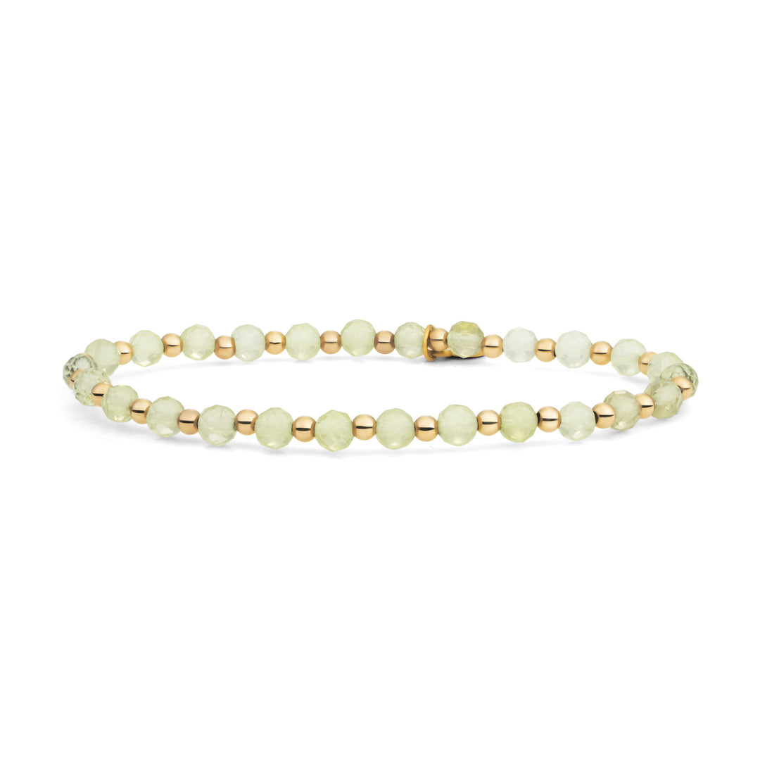 goudkleurige armbanden voor vrouwen met lemon quartz edelsteen #kleur_goud
