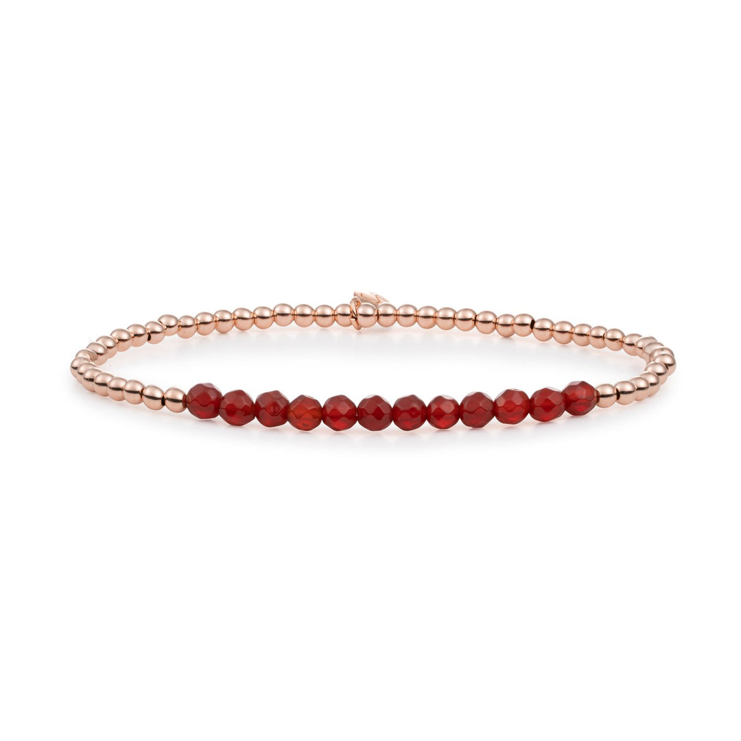 Red Agate Universe Bracelet