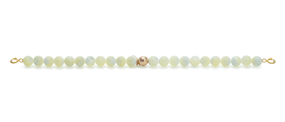 Pearl Orbit bracelets with clasps - 6MM - Sparkling Jewels