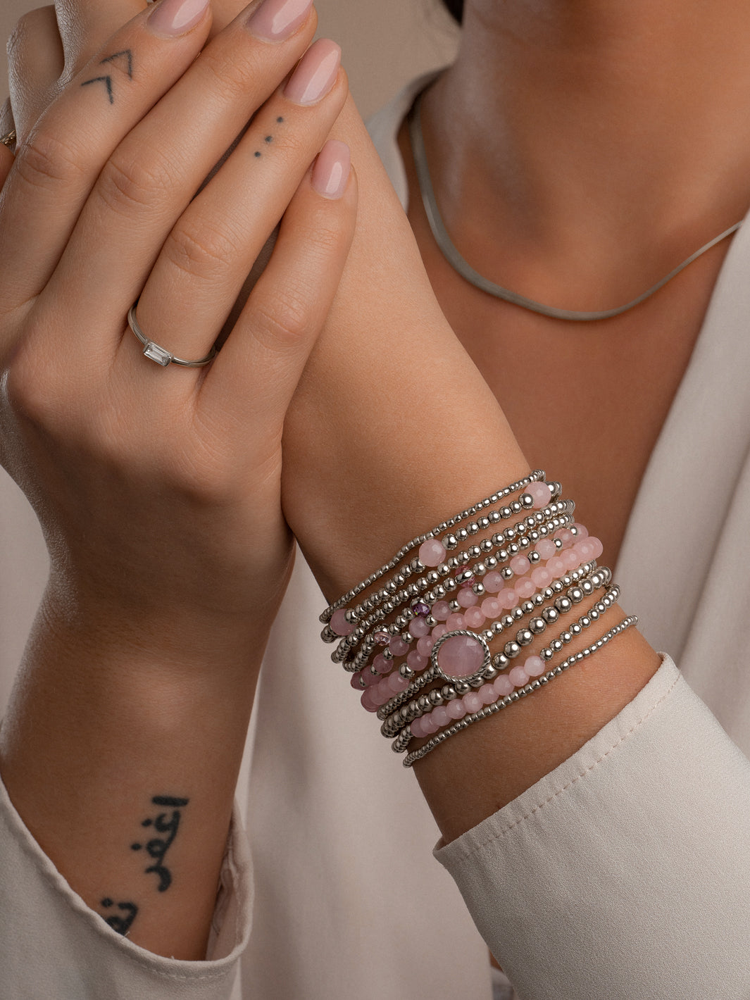 sparkling zilveren armband met CZ steentjes in verschillende kleuren