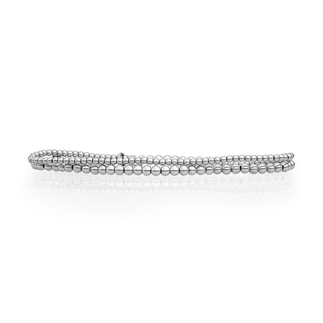 Silver Essentials Bracelets Small Stack