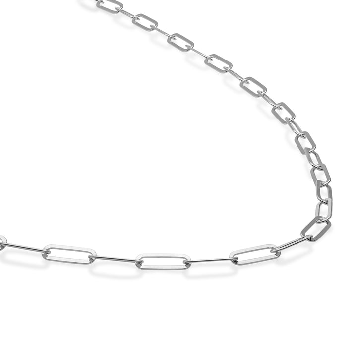 Lung link necklace | Silver