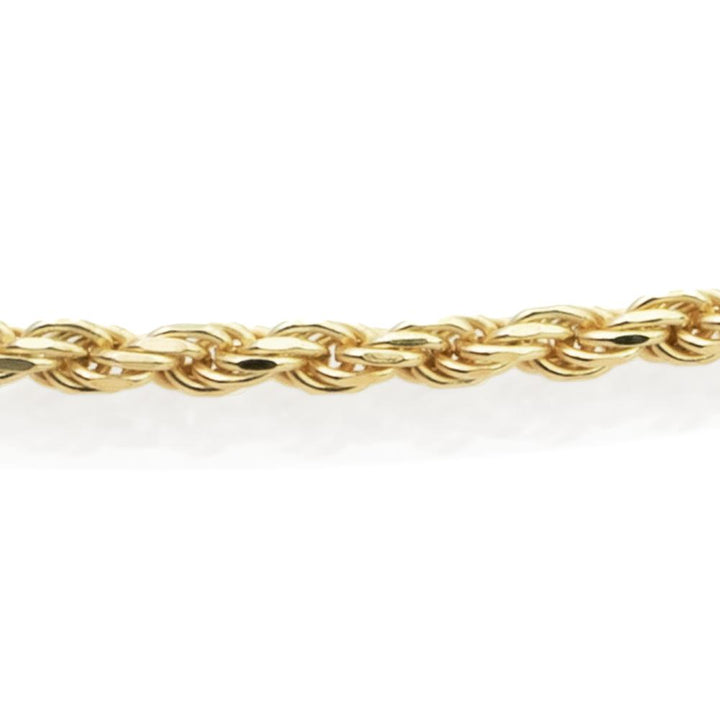 Rope necklace | Gold Plated