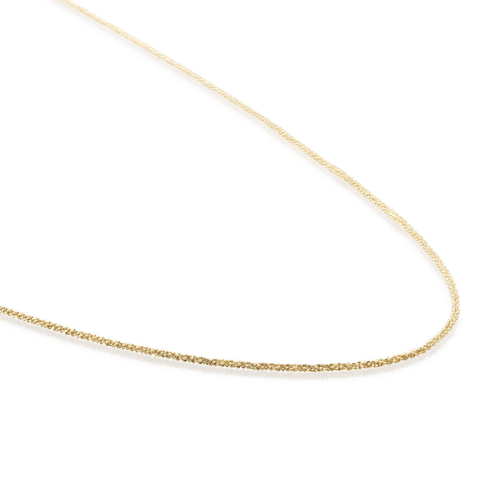 Criss Cross necklace | Gold Plated
