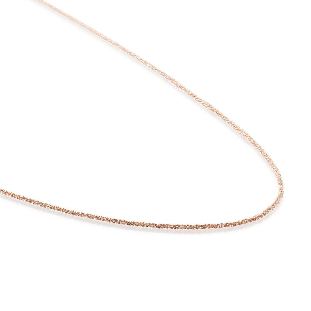 Criss Cross necklace | Rose Gold Plated