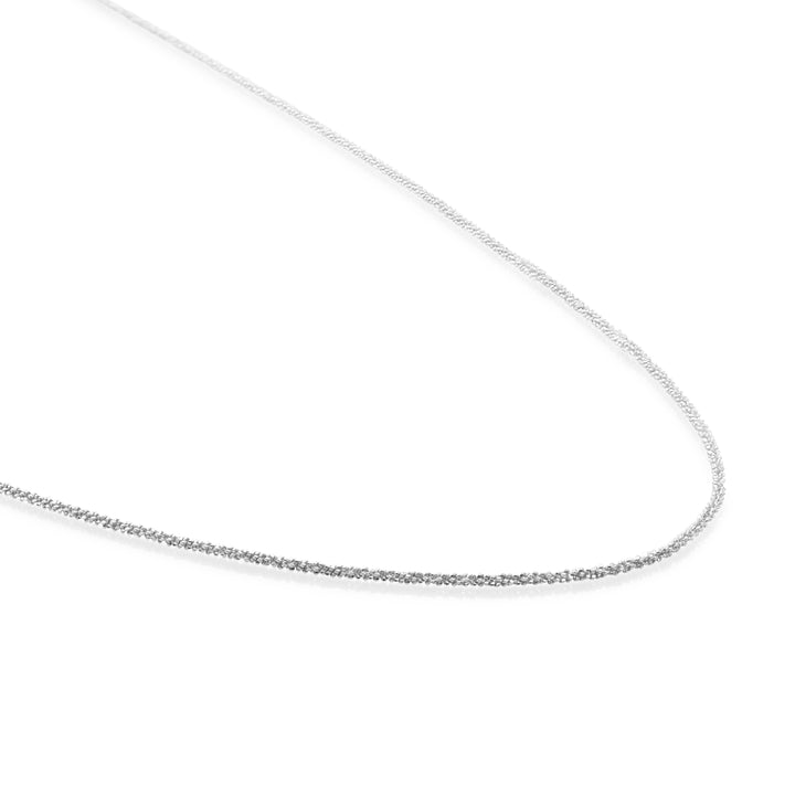 Criss Cross necklace - Silver