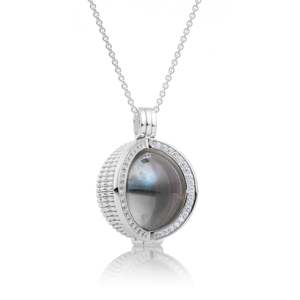Starburst - Crystal gepolijst, 20mm pendant - Sparkling Jewels